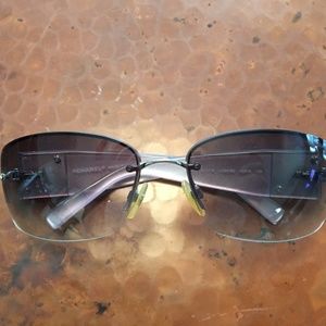 Authentic Chanel Sunglasses with Swarovski Crystal